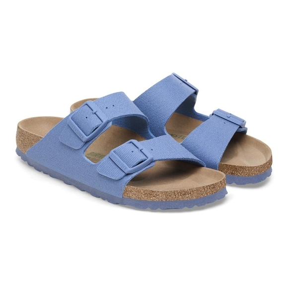 Birkenstock Shoes - Birkenstock Arizona Vegan Elemental Blue Size 41